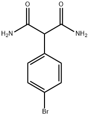 2-(4-broMophenyl)MalonaMide Struktur