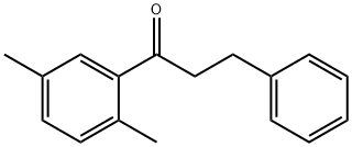 2',5'-DIMETHYL-3-PHENYLPROPIOPHENONE Struktur