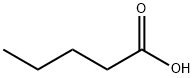 n-Pentanoic acid Struktur