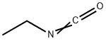 Ethyl isocyanate Struktur