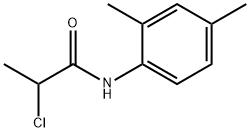 2-CHLORO-N-(2,4-DIMETHYLPHENYL)PROPANAMIDE Struktur