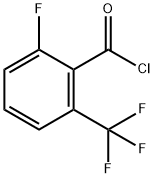 2-FLUORO-6-(TRIFLUOROMETHYL)BENZOYL CHLORIDE Struktur