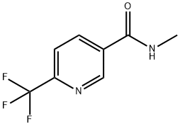 N-methyl-6-(trifluoromethyl)nicotinamide Struktur