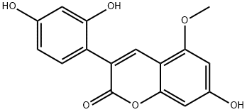 7,2',4'-Trihydroxy-5-Methoxy-3-phenylcouMarin