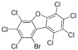 MONOBROMO-HEPTACHLORODIBENZOFURAN Struktur