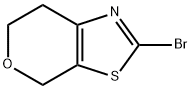 2-BroMo-6,7-dihydro-4H-pyrano[4,3-d]thiazole Struktur