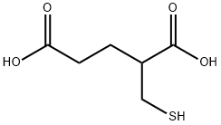 Pentanedioic acid, 2-(MercaptoMethyl)- Struktur