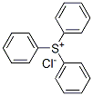 TRIPHENYLSULFONIUM CHLORIDE Struktur