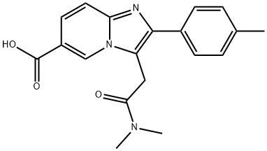 Zolpidem 6-Carboxylic Acid Struktur