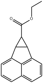 6B,7A-DIHYDRO-7H-CYCLOPROP[A]ACENAPHTHYLENE-7-CARBOXYLIC ACID ETHYL ESTER Struktur