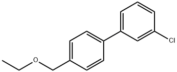 1-chloro-3-[4-(ethoxymethyl)phenyl]benzene Struktur