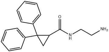 N-(2-AMinoethyl)-2,2-diphenylcyclopropanecarboxaMide Struktur