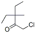 2-Pentanone,  1-chloro-3-ethyl-3-methyl- Struktur