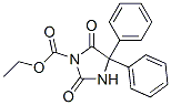 N-Carboethoxyphenytoin Struktur