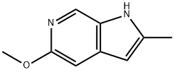 5-Methoxy-2-methyl-6-azaindole Struktur