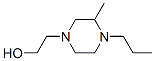 1-Piperazineethanol,3-methyl-4-propyl-(6CI) Struktur