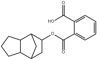 2-(((octahydro-1H-4,7-Methanoinden-5-yl)oxy)carbonyl)benzoic acid Struktur