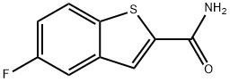 5-Fluoro-1-benzothiophene-2-carboxamide Struktur