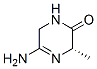 2(1H)-Pyrazinone,5-amino-3,6-dihydro-3-methyl-,(S)-(9CI) Struktur