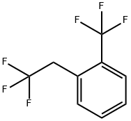 1-(2,2,2-Trifluoroethyl)-2-(trifluoromethyl)-benzene Struktur