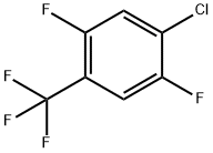 4-Chloro-2,5-difluorobenzotrifluoride Struktur