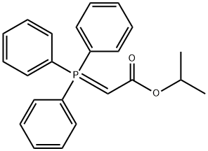 (Isopropyloxycarbonylmethylene)triphenylphosphorane Struktur