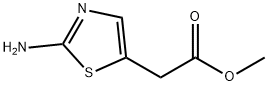 (2-AMINO-THIAZOL-5-YL)-ACETIC ACID METHYL ESTER Struktur