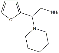 2-(2-FURYL)-2-PIPERIDIN-1-YLETHANAMINE Struktur