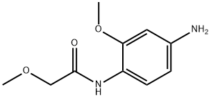 N-(4-amino-2-methoxyphenyl)-2-methoxyacetamide Struktur