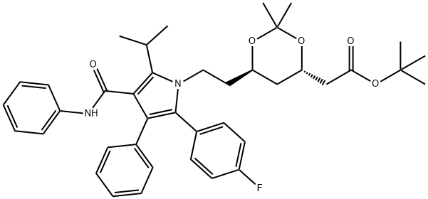 10-trans-Atorvastatin Acetonide tert-Butyl Ester