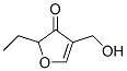 ethyl-4-hydroxymethyl-3(2H)-Furanone Struktur