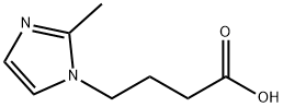 4-(2-METHYL-IMIDAZOL-1-YL)-BUTYRIC ACID Struktur