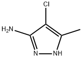 4-Chloro-5-methyl-1H-pyrazol-3-amine Struktur