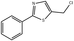 5-(chloromethyl)-2-phenyl-1,3-thiazole hydrochloride Struktur