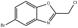 5-bromo-2-(chloromethyl)-1,3-benzoxazole Struktur