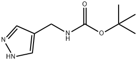 4-(Boc-aMinoMethyl)pyrazole Struktur