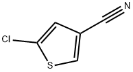 3-Thiophenecarbonitrile, 5-chloro- Struktur