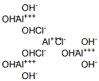 tetraaluminium trichloride nonahydroxide Struktur