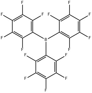 TRIS(PENTAFLUOROPHENYL)BORANE Structure