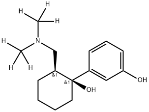 O-DESMETHYL TRAMADOL-D6 Struktur