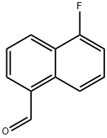 5-Fluoro-1-naphthaldehyde Struktur