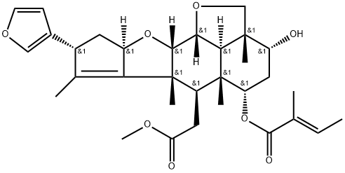 デアセチルサランニン, 3- 化學(xué)構(gòu)造式