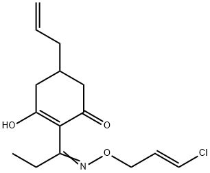 (E/Z)-Des(ethylthio)-5-(2-propenyl) ClethodiM Struktur