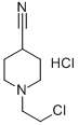 1-(2-CHLOROETHYL)-4-CYANOPIPERIDINE HYDROCHLORIDE Struktur