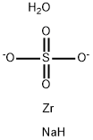 SODIUM ZIRCONYL SULFATE Struktur