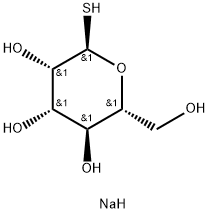 1-Thio-α-D-mannose Natriumsalz Struktur