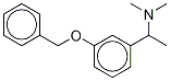 N-[1-(3’-Benzyloxyphenyl)ethyl]-N,N-dimethylamine Struktur