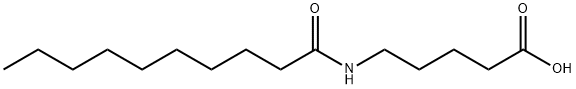 5-(DECANOYLAMINO)PENTANOIC ACID Struktur