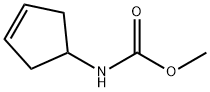 Carbamic acid, 3-cyclopenten-1-yl-, methyl ester Struktur