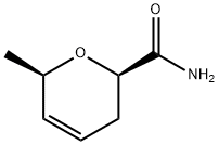 2H-Pyran-2-carboxamide,3,6-dihydro-6-methyl-,cis-(9CI) Struktur